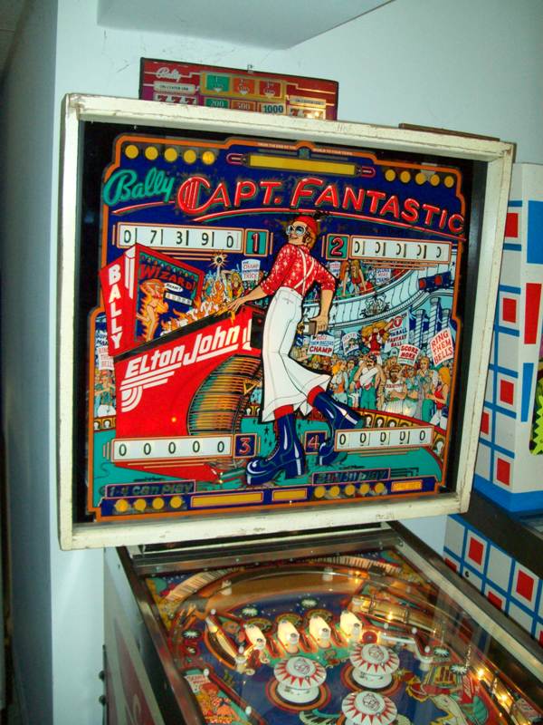 Captain Fantastic Backglass